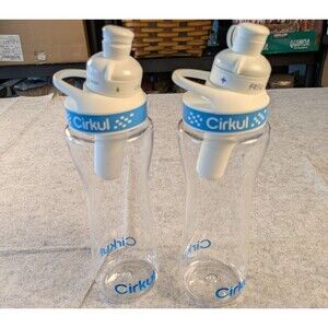 Cirkul 22 oz Water Bottle w/ Lid - Lot / Set of 2